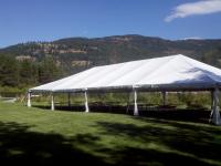 Frame Tents with no center poles